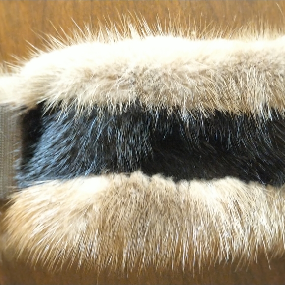 Fur headband adjustable - Picture 4 of 5